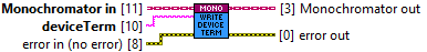 horiba.lvlib:Monochromator.lvclass:Write DeviceTerm.vi